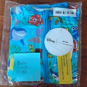 Little Sleepies Kids Swim Rashguard - Blue and Red